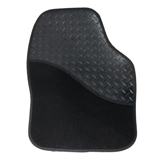 Universal Car Carpet Floor Mats Set with Rubber Pad UKB4C - Bars 4 Cars