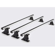Summit Commercial 3 x Aluminium Fixed Point Roof Bars Rack 1.5m SULC-014 Summit - Bars 4 Cars