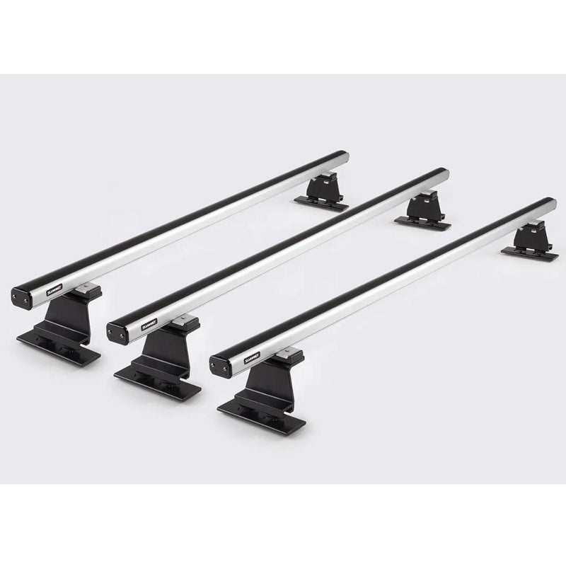 Summit Commercial 3 x Aluminium Fixed Point Roof Bars Rack 1.5m SULC-014 Summit - Bars 4 Cars