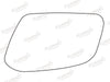 Summit Stick-On Standard Mirror Glass fits Citroen XM 94 on LHS Summit - Bars 4 Cars