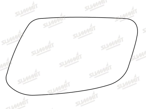 Summit Stick-On Standard Mirror Glass fits Citroen XM 94 on LHS Summit - Bars 4 Cars