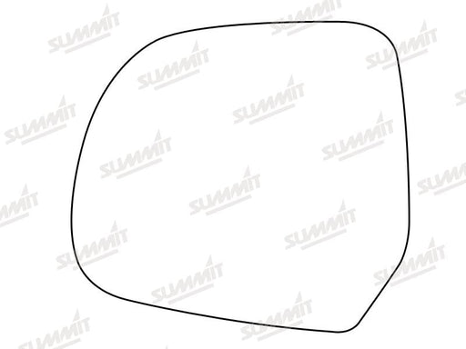 Summit Heated Base Plate With Standard Mirror Glass fits Nissan Micra 12 on LHS Summit - Bars 4 Cars