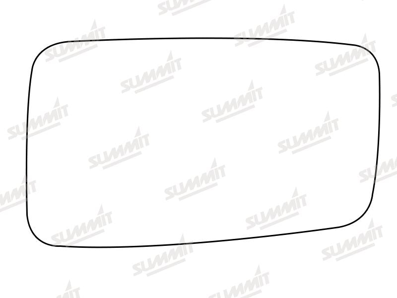 Summit Stick-On Standard Mirror Glass fits Renault Espace LHS Summit - Bars 4 Cars