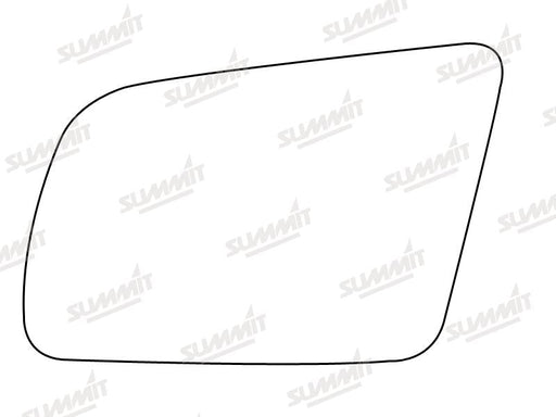 Summit Stick-On Standard Mirror Glass fits Vauxhall Cavalier LHS Summit - Bars 4 Cars