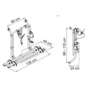 Fiamma Carry-Bike 200 D 02096-16- Fiamma - Bars 4 Cars