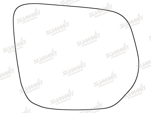 Summit Stick-On Standard Mirror Glass fits Isuzu D-Max 12 on RHS Summit - Bars 4 Cars