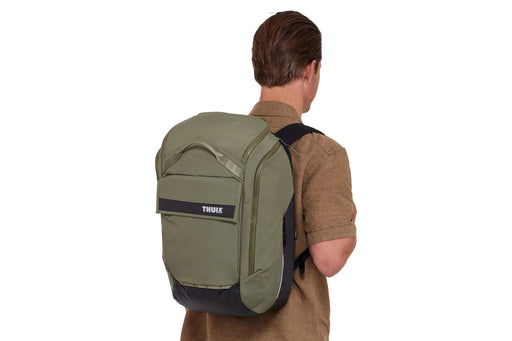Thule Paramount hybrid bike pannier and backpack 26L green Thule - Bars 4 Cars
