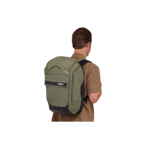 Thule Paramount hybrid bike pannier and backpack 26L green Thule - Bars 4 Cars