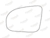 Summit Stick-On Standard Mirror Glass fits Vauxhall Corsa 93 to 00 LHS Summit - Bars 4 Cars