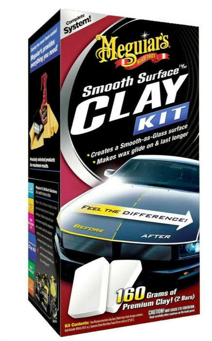 Meguiar's G191700EU Smooth Surface Clay Kit Quick Detailer Meguiars - Bars 4 Cars
