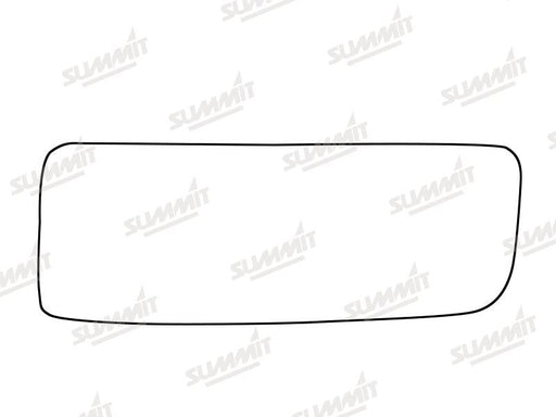 Summit Non-Heated Base Plate With Lower Blind-Spot Mirror Glass fits VW Crafter 06 on RHS Summit - Bars 4 Cars