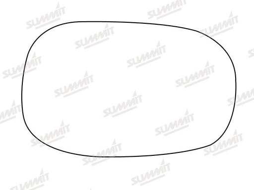 Summit Heated Base Plate With Standard Mirror Glass fits Ka 96 on LHS RHS Summit - Bars 4 Cars