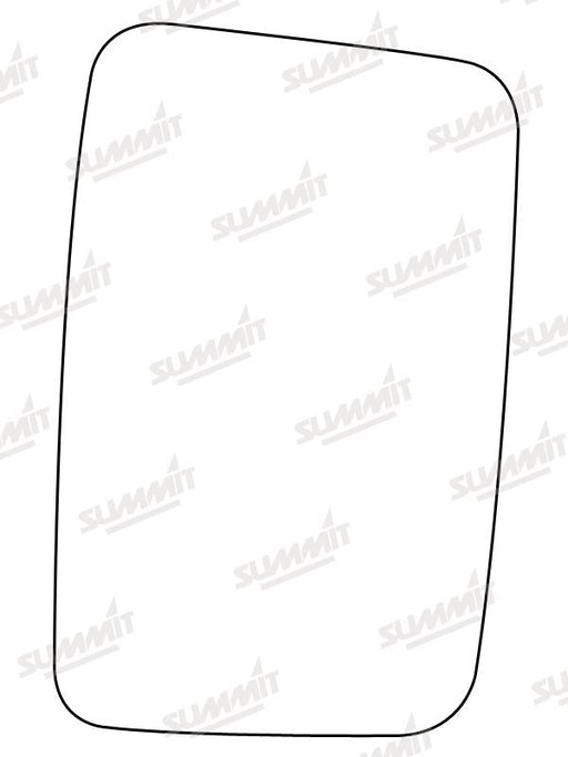 Summit Non-Heated Base Plate With Commercial Mirror Glass fits Peugeot Boxer / Fiat Ducato 94 to 02 LHS RHS Summit - Bars 4 Cars