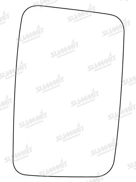 Summit Non-Heated Base Plate With Commercial Mirror Glass fits Peugeot Boxer / Fiat Ducato 94 to 02 LHS RHS Summit - Bars 4 Cars