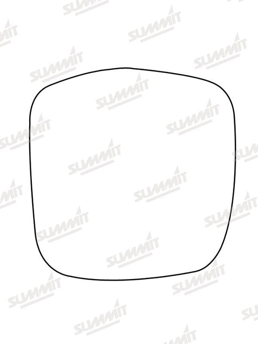 Summit Stick-On Standard Mirror Glass fits Toyota Landcruiser Colorado RHS Summit - Bars 4 Cars