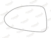 Summit Heated Base Plate With Standard Mirror Glass fits Vauxhall Corsa 06 on LHS Summit - Bars 4 Cars