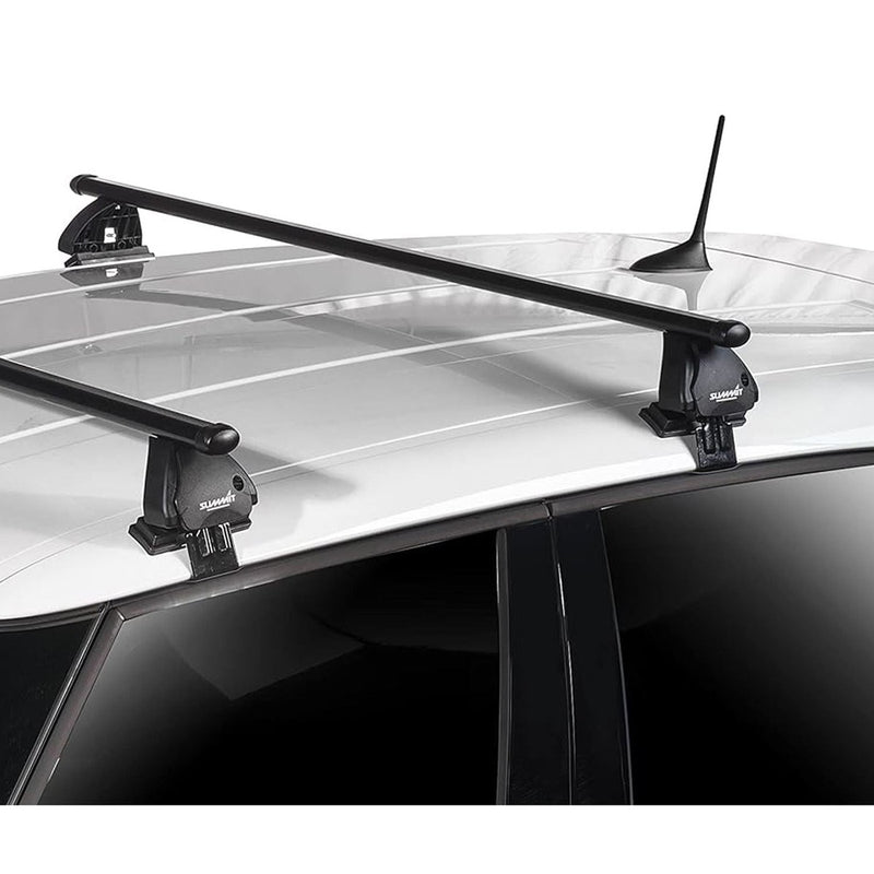 Summit SUP-103 Premium Steel Multi-Fit Roof Bars, Lockable, Set of 2 - Summit Shop
