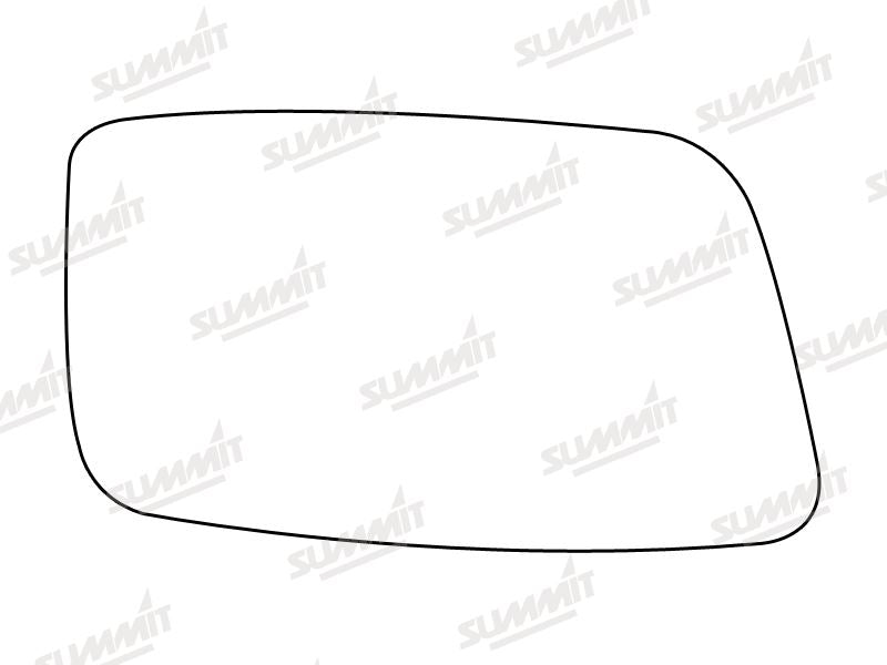 Summit Stick-On Standard Mirror Glass fits Renault 21 RHS Summit - Bars 4 Cars