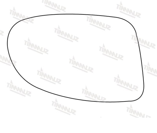 Summit Stick-On Standard Mirror Glass fits Vauxhall Omega RHS Summit - Bars 4 Cars