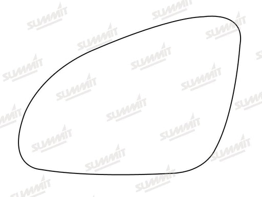Summit Stick-On Aspheric Mirror Glass fits Vauxhall Insignia Astra J 10 on LHS Summit - Bars 4 Cars