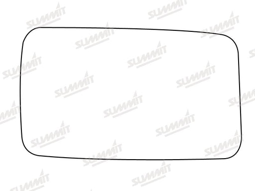 Summit Stick-On Standard Mirror Glass fits Renault 11 RHS Summit - Bars 4 Cars