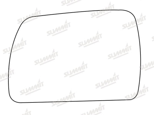 Summit Heated Base Plate With Blind Spot Mirror Glass fits BMW X3 LHS Summit - Bars 4 Cars