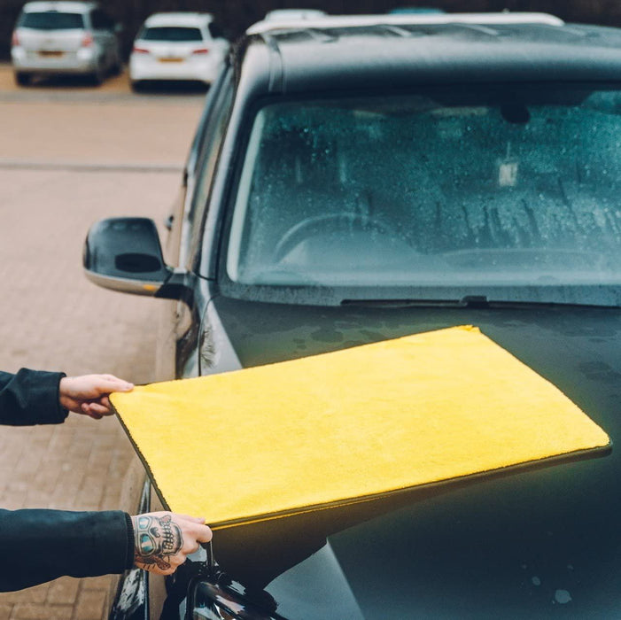 2x Meguiar's X1802EU Supreme Drying Towel Extra Large Meguire's - Bars 4 Cars