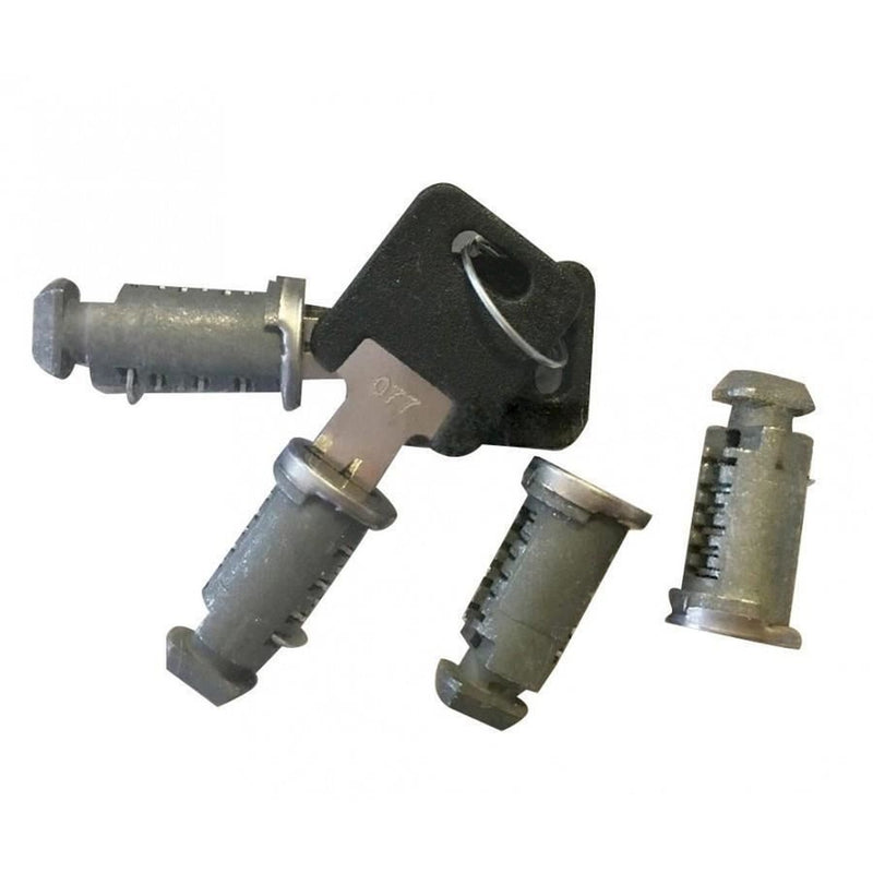 Summit Roof Bar Lock Set – Replacement Lock Barrels & Key UK Camping And Leisure - Bars 4 Cars