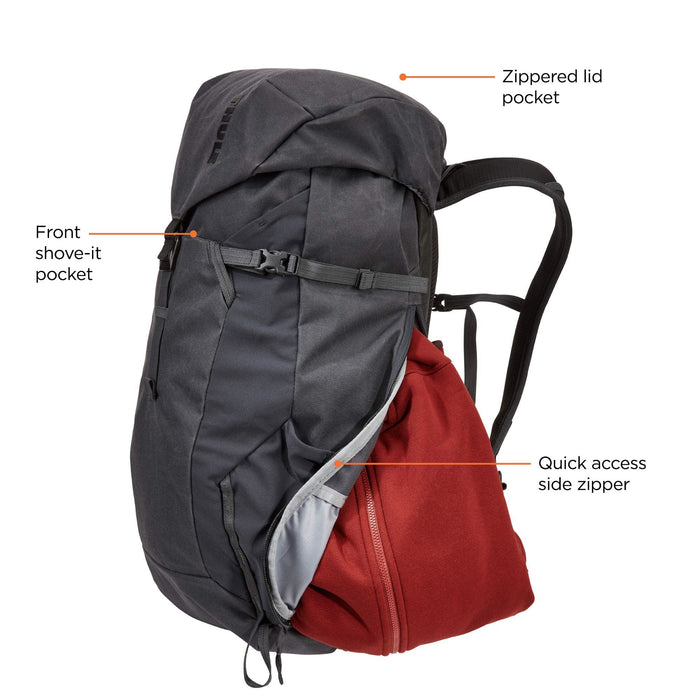 Thule AllTrail X 25L hiking backpack - Obsidian Thule - Bars 4 Cars