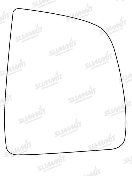 Summit Heated Base Plate With Commercial Mirror Glass fits Fiat Dobl??, Vauxhall Combo RHS Summit - Bars 4 Cars