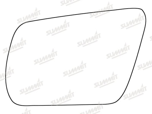 Summit Stick-On Standard Mirror Glass fits Audi A6 Allroad LHS Summit - Bars 4 Cars