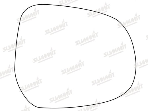 Summit Heated Base Plate With Standard Mirror Glass fits Vauxhall Agila 08 on Suzuki Splash 08 on RHS Summit - Bars 4 Cars