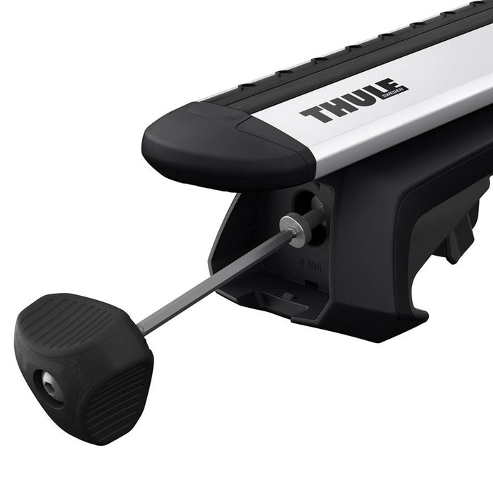 Thule Evo Foot Pack Open Raised Rails 710410 - 4 Pack Thule - Bars 4 Cars