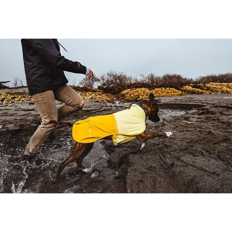 Ruffwear Sun Shower Dog Raincoat in Mineral Yellow (Medium) Ruffwear - Bars 4 Cars