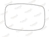 Summit Stick-On Standard Mirror Glass fits Ford Escort LHS Summit - Bars 4 Cars