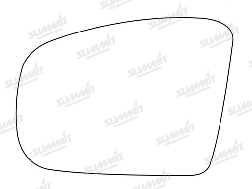Summit Stick-On Aspheric Mirror Glass fits Mercedes GL / ML Class 06 to 09 RHS Summit - Bars 4 Cars