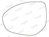 Summit Stick-On Standard Mirror Glass fits Mazda 2 07 to 12, Mazda 3 09 to 13 & Mazda 6 07 to 09 LHS Summit - Bars 4 Cars