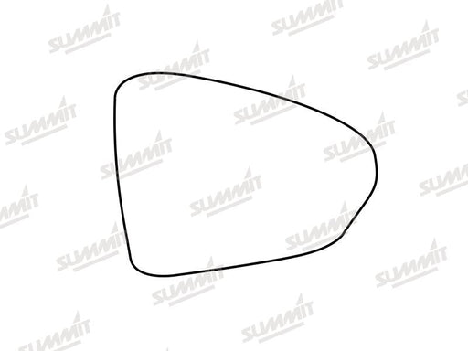 Summit Heated Base Plate With Standard Mirror Glass fits Fiat Tipo 16 on RHS Summit - Bars 4 Cars