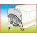 Fiamma Bike/Cycle Cover For Caravan 2 Bikes tow bar hitch front 08208C01- Fiamma - Bars 4 Cars