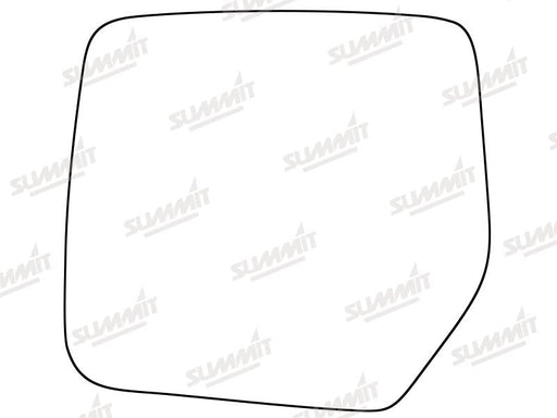 Summit Stick-On Standard Mirror Glass fits Jeep Patriot 08 to 17 LHS Summit - Bars 4 Cars