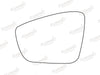 Summit Stick-On Standard Mirror Glass fits VW Polo 09 to 13 LHS Summit - Bars 4 Cars