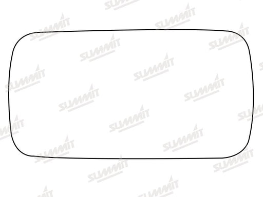 Summit Stick-On Anti Dazzle Mirror Glass fits Alfa 145 146 RHS Summit - Bars 4 Cars