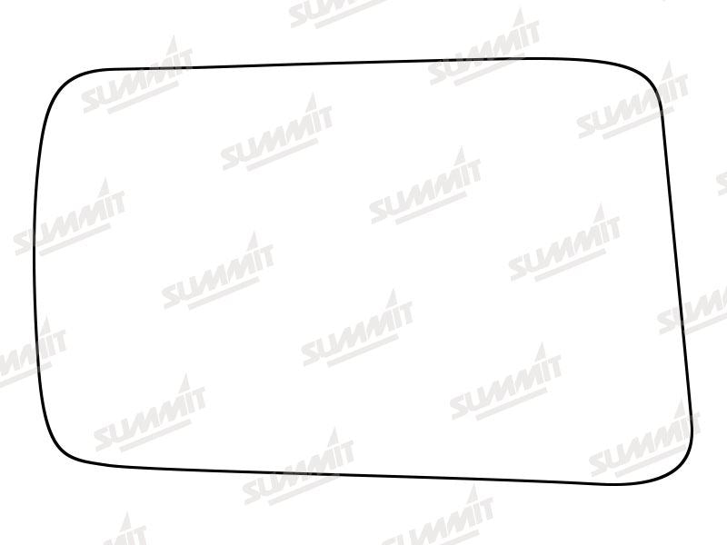 Summit Stick-On Standard Mirror Glass fits Proton RHS Summit - Bars 4 Cars