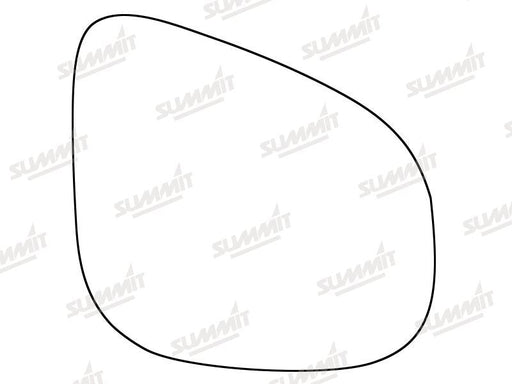 Summit Stick-On Standard Mirror Glass fits Renault Kangoo 12 on RHS Summit - Bars 4 Cars