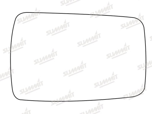 Summit Stick-On Standard Mirror Glass fits Ford Escort Orion 35 Van RHS Summit - Bars 4 Cars