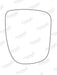 Summit Stick-On Commercial Mirror Glass fits Vauxhall Vivaro, Renault Traffic RHS Summit - Bars 4 Cars