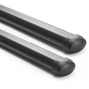 Summit SUP-096 Premium Multi Fit Roof Bars, Black Steel, Set of 2 - Summit Shop