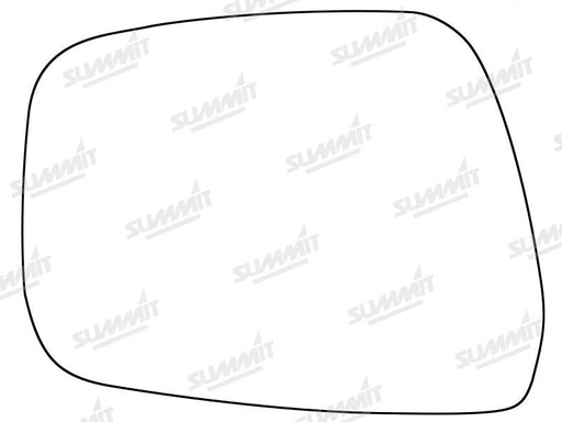 Summit Stick-On Standard Mirror Glass fits Nissan Pathfinder 09 to 12 LHS Summit - Bars 4 Cars