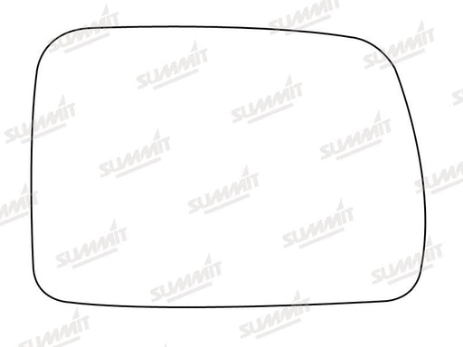 Summit Stick-On Standard Mirror Glass fits BMW X5 00 on RHS Summit - Bars 4 Cars