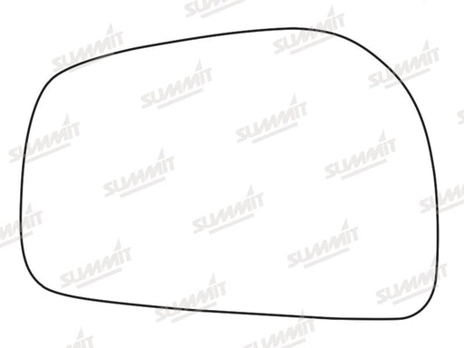 Summit Stick-On Standard Mirror Glass fits Daewoo Musso RHS Summit - Bars 4 Cars